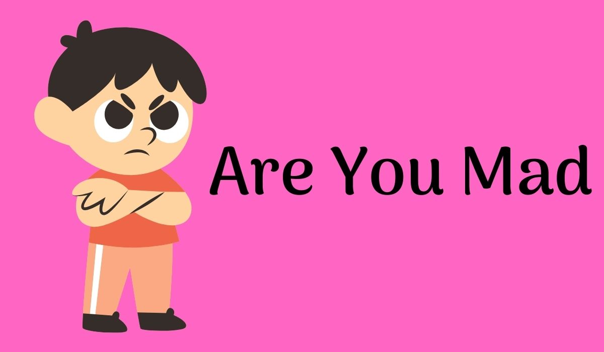 Are You Mad At Me