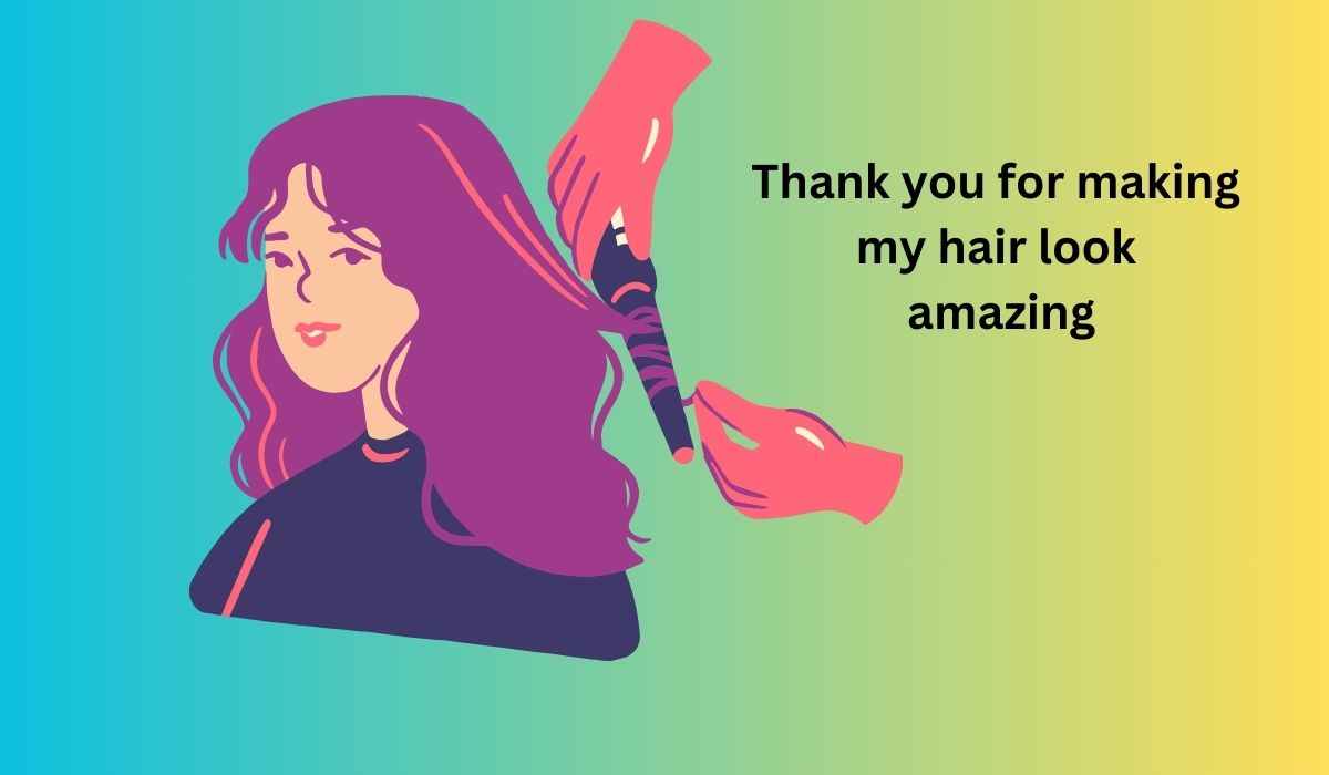 Message NOTE for Hair Stylist 