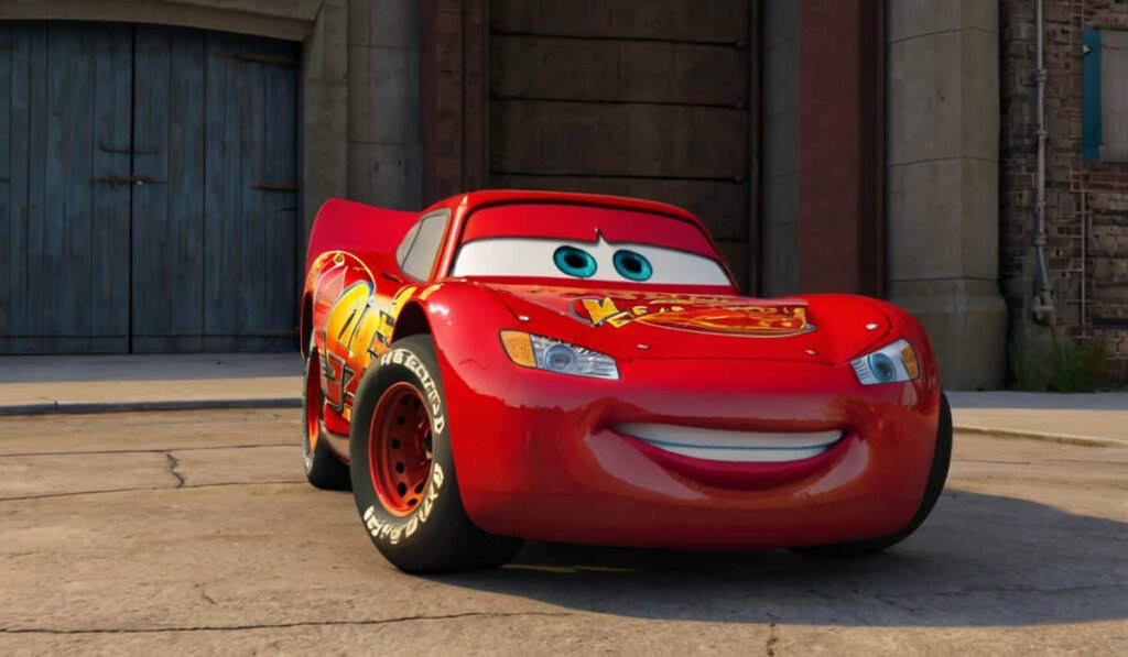 Lightning McQueen car