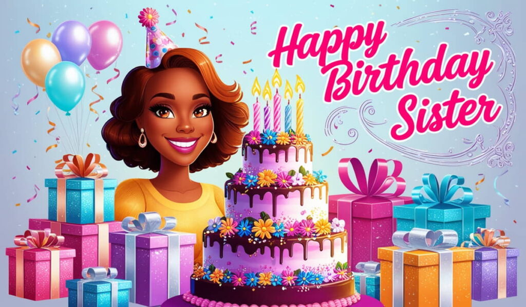 happy birthday for sister